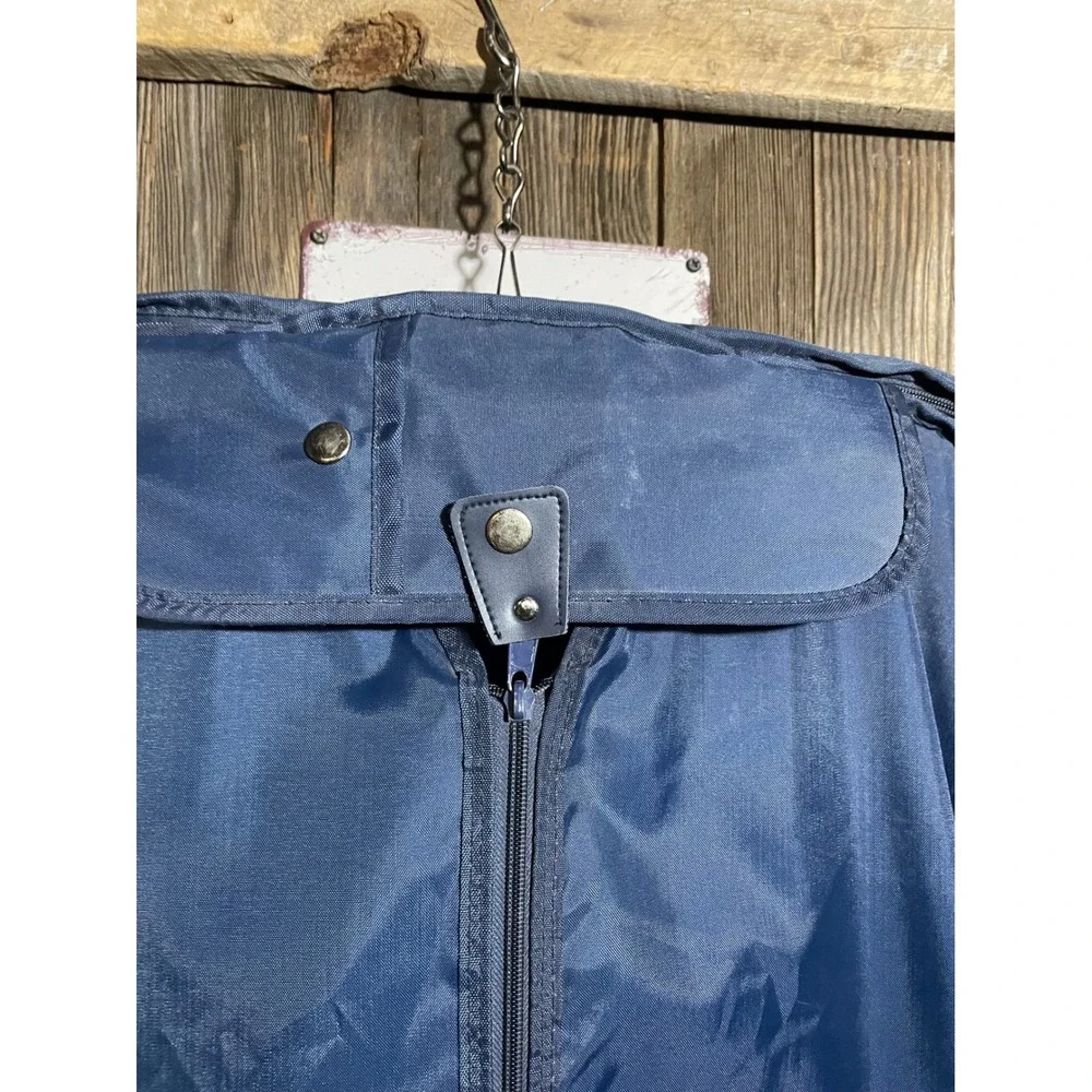 Holiday Garment Bag Luggage Suit Garment Bag Suitcase Navy‎ Blue Travel Bag
